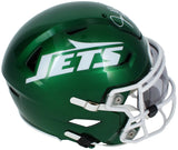 Joe Klecko Autographed/Inscribed "HOF 2023" New York Jets Speedflex Midi Helmet Beckett Witnessed