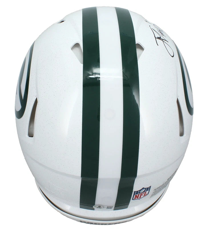 Jordan Love Autographed Green Bay Packers White 2024 Alternate Speed Authentic Helmet Beckett Witnessed