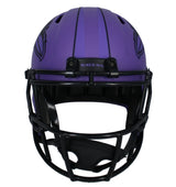 Ed Reed Autographed Baltimore Ravens RAVE Speed Full Size Helmet Beckett Witnessed