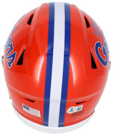 Kyle Pitts Autographed Florida Gators Speedflex Midi Helmet Beckett Witnessed