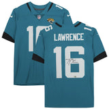 Trevor Lawrence Autographed Jacksonville Jaguars Teal Nike Limited Jersey Fanatics
