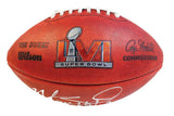 MATTHEW STAFFORD Autographed/Inscribed "SB Lvi Champs" Los Angeles Rams SB LVI Champs Logo Official Wilson Duke Football FANATICS