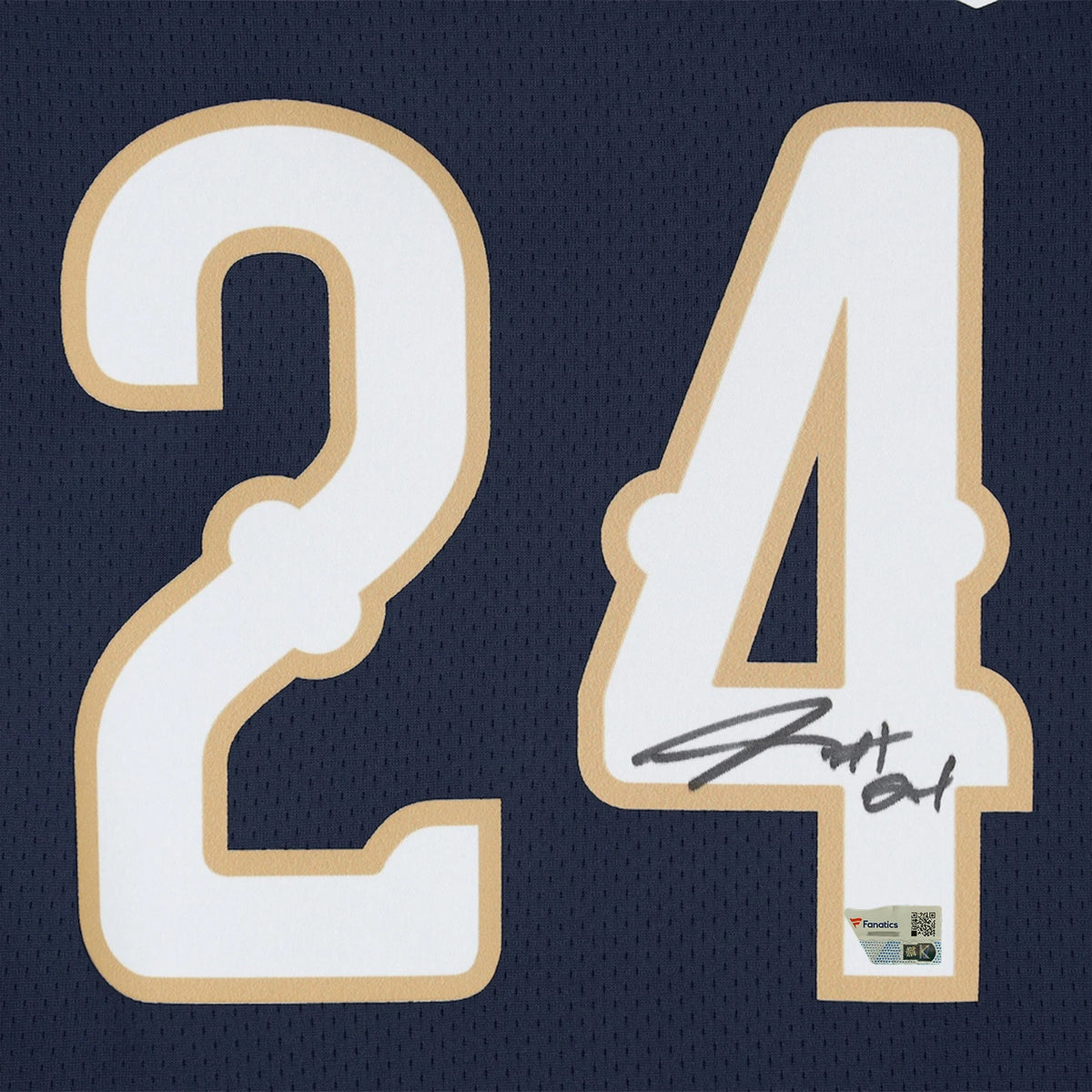 Jordan Hawkins Autographed New Orleans Pelicans Navy Nike Icon Edition Swingman Jersey Fanatics