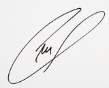 CHRISTIAN PULISIC Autographed Team USA "White Out - Stars and Stripes Edition" 28" x 14" Photograph PANINI LE 110