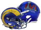 Cooper Kupp Autographed/Inscribed "SB LVI MVP" Los Angeles Rams SB LVI Champions Logo Speed Flex Authentic Helmet Fanatics
