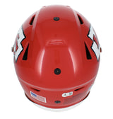 Kenneth Walker III Autographed Kansas City Chiefs Speedflex Authentic Helmet Beckett Witnessed