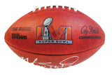 MATTHEW STAFFORD Autographed/Inscribed "SB Lvi Champs" Los Angeles Rams SB LVI Champs Logo Official Wilson Duke Football FANATICS