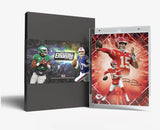 2025 Under Wraps NFL Emanate Autographed Mystery 8x10 Box Fanatics