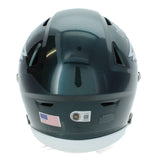 DeVonta Smith Autographed Philadelphia Eagles Speedflex Midi Helmet Beckett Witnessed