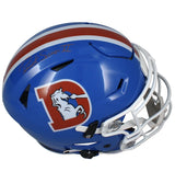 Patrick Surtain II Autographed Denver Broncos 1976-96 Throwback Speedflex Authentic Helmet Beckett Witnessed