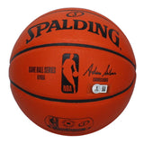Hakeem Olajuwon Autographed/Inscribed "2X FINALS MVP" Spalding NBA Game Ball Series Indoor/Outdoor Basketball Beckett Witnessed
