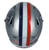 Emmitt Smith Autographed Dallas Cowboys 1976 Throwback Speedflex Authentic Helmet Beckett Witnessed