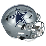 CeeDee Lamb Autographed Dallas Cowboys Speedflex Authentic Helmet Fanatics