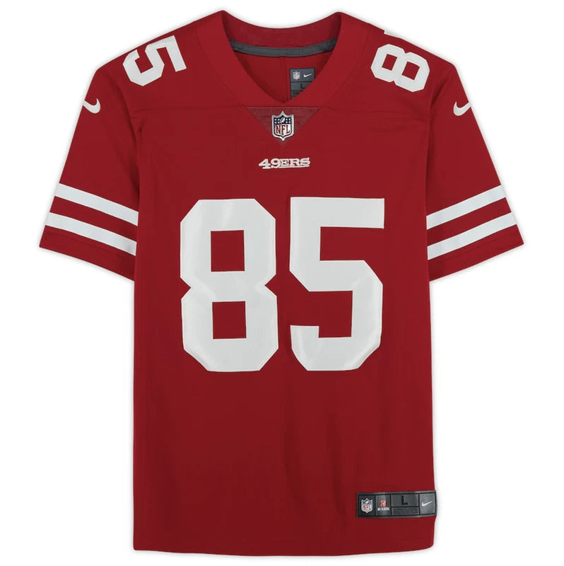 George Kittle Autographed San Francisco 49ers Nike Red Limited Jersey Fanatics