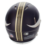Fran Tarkenton Autographed/Inscribed "HOF 86" Minnesota Vikings Rivalries Speed Authentic Helmet Beckett Witnessed