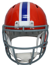Bo Nix Autographed Denver Broncos 1966 Throwback Speed Full Size Helmet Beckett Witnessed
