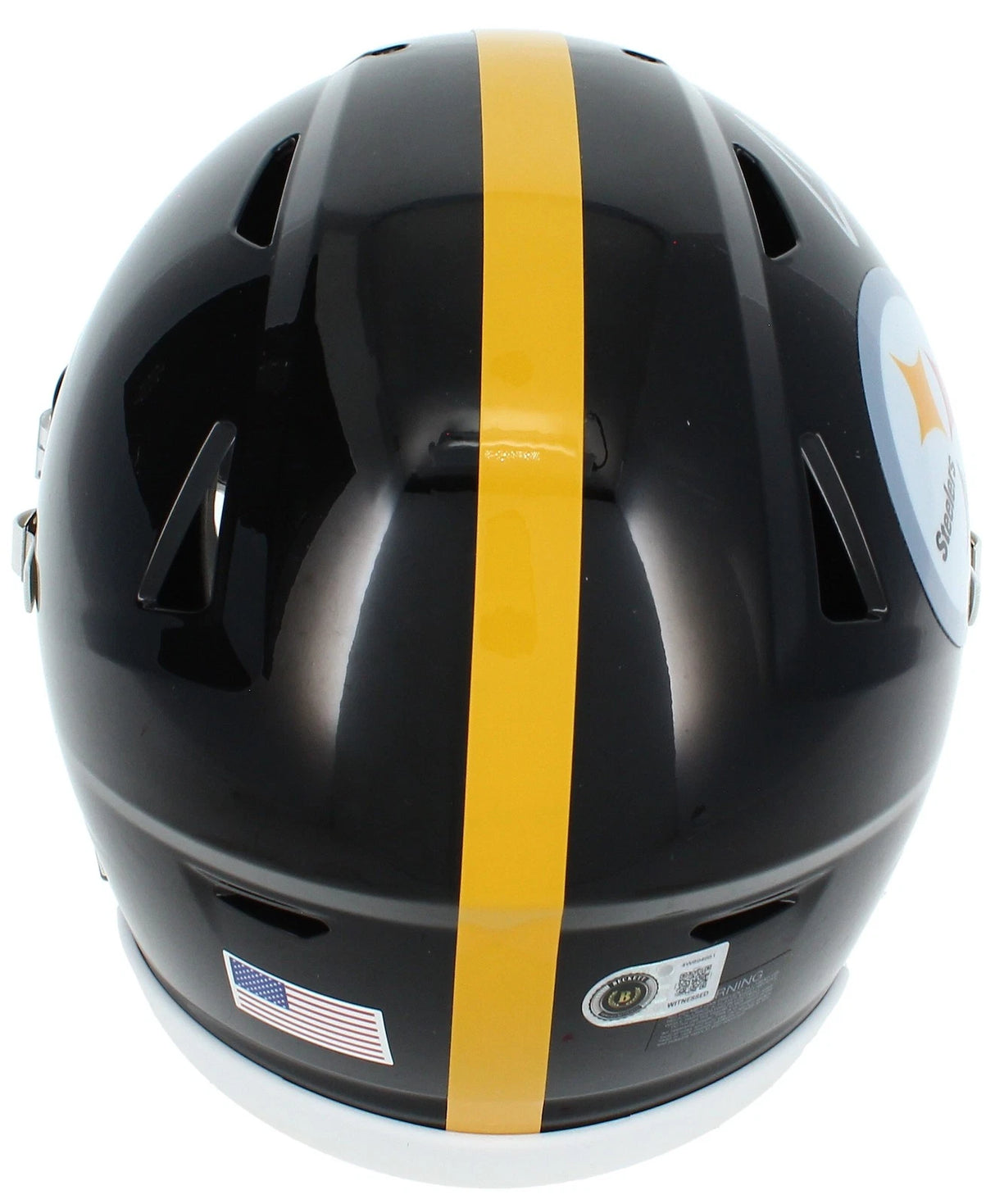 Cam Heyward Autographed Pittsburgh Steelers Speedflex Midi Helmet Beckett Witnessed