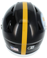 Cam Heyward Autographed Pittsburgh Steelers Speedflex Midi Helmet Beckett Witnessed