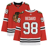 Connor Bedard Autographed Chicago Blackhawks Red Adidas Authentic Jersey Fanatics