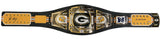 Brett Favre Autographed/Inscribed "SB XXXI Champs" Green Bay Packers Green Bay Packers Championship Belt LE 1/4 GDL/Beckett