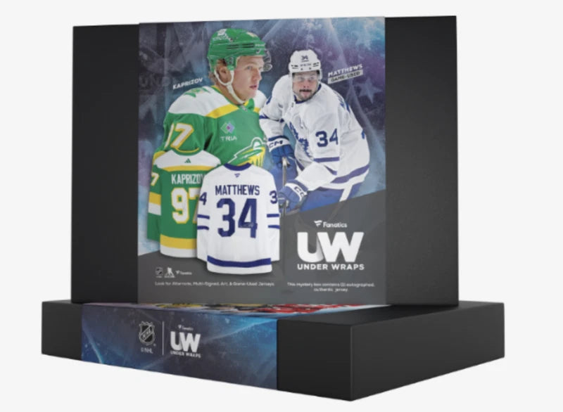 2025 NHL Under Wraps NHL Hockey Jersey Mystery Box Fanatics