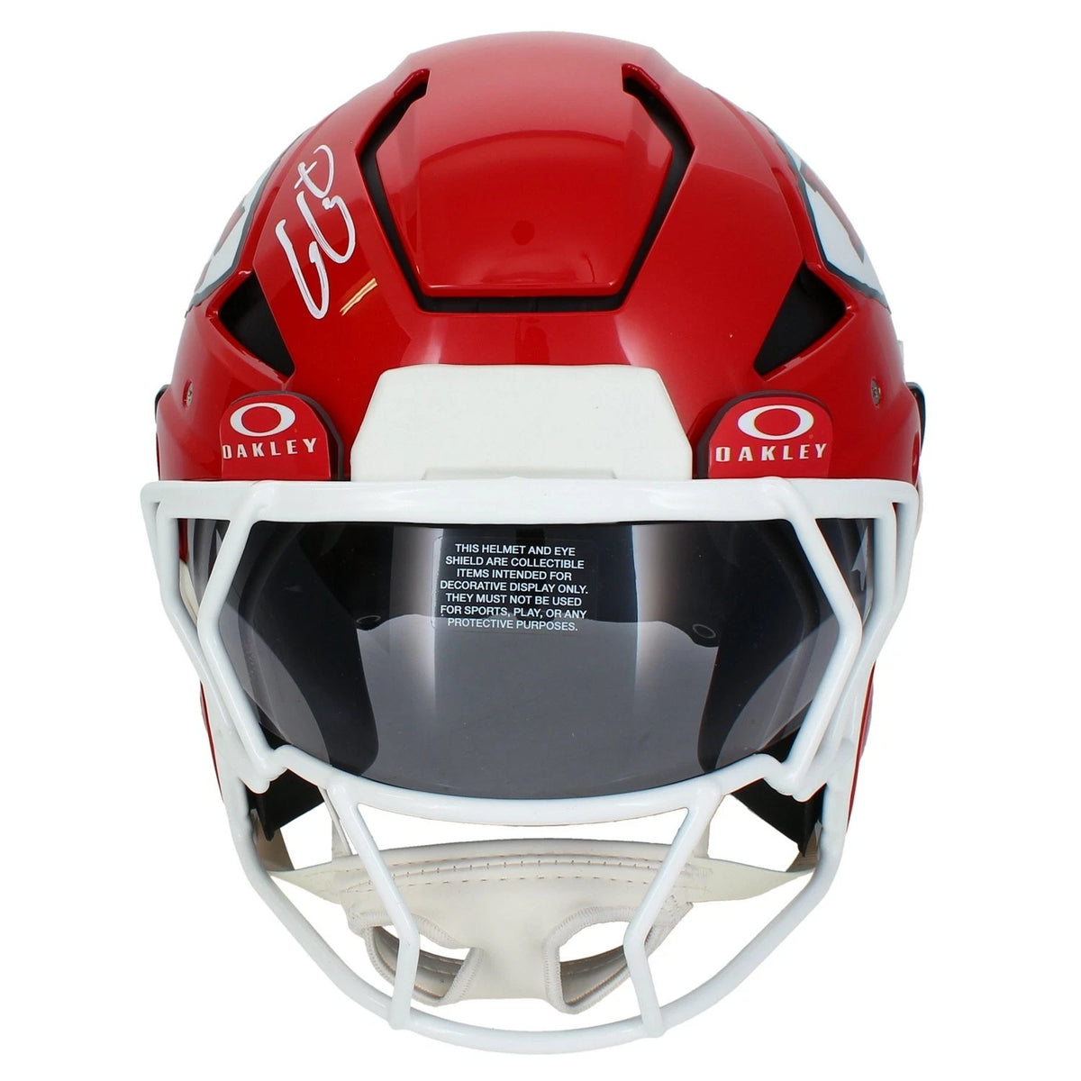 Patrick Mahomes Autographed Kansas City Chiefs Axiom Authentic Helmet Beckett Witnessed