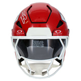 Patrick Mahomes Autographed Kansas City Chiefs Axiom Authentic Helmet Beckett Witnessed