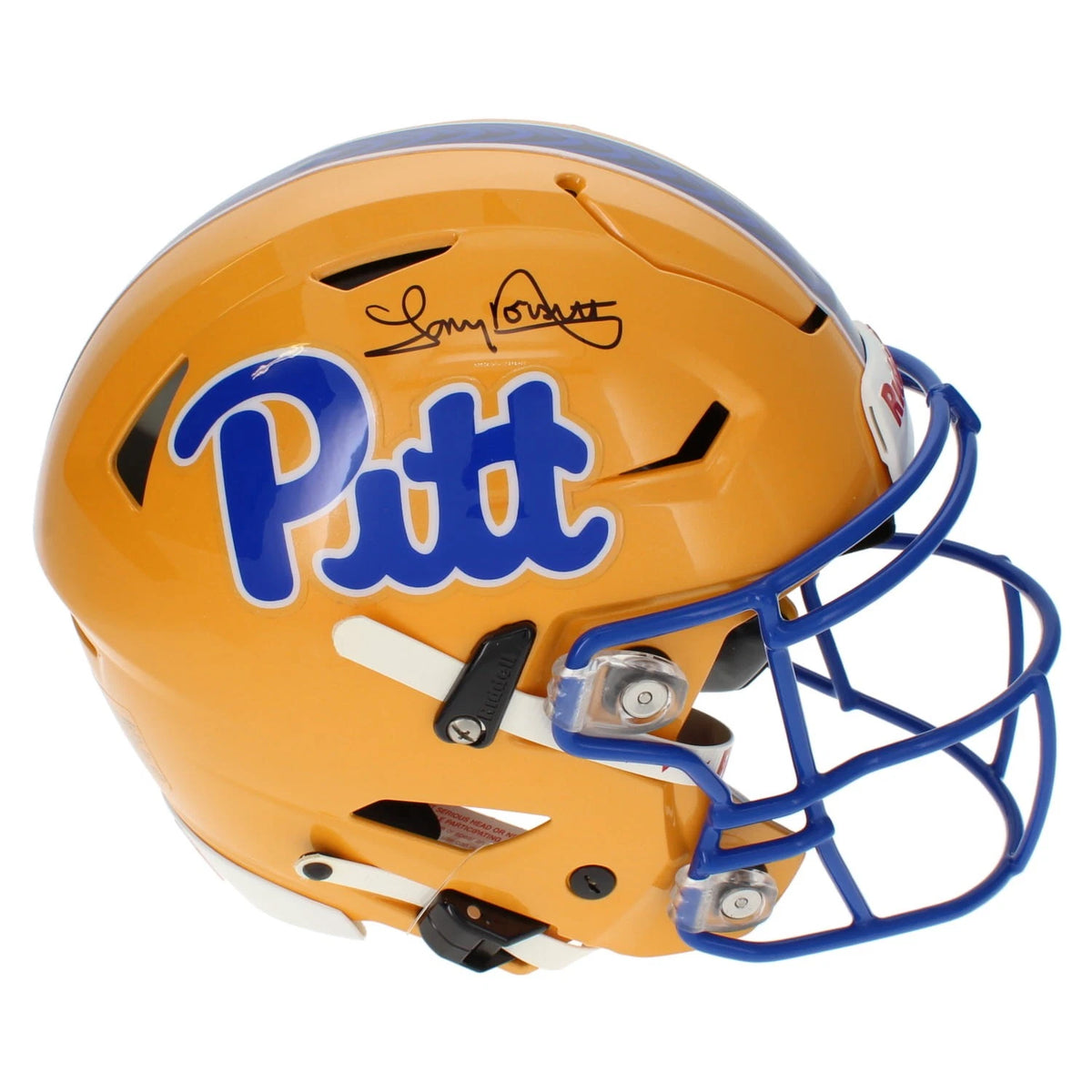 Tony Dorsett Autographed Pittsburgh Panthers Speedflex Authentic Helmet Beckett Witnessed