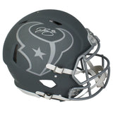 Dalton Schultz Autographed Houston Texans Slate Speed Authentic Helmet Beckett Witnessed
