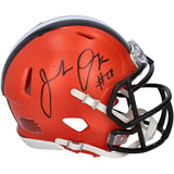 JEREMIAH OWUSU-KORAMOAH Autographed Cleveland Browns Speed Mini Helmet FANATICS