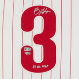 Bryce Harper Autographed/Inscribed "21 NL MVP" Philadelphia Phillies White Nike Authentic Jersey Fanatics