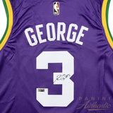 Keyonte George Autographed Utah Jazz 2023-24 City Edition Swingman Jersey Panini
