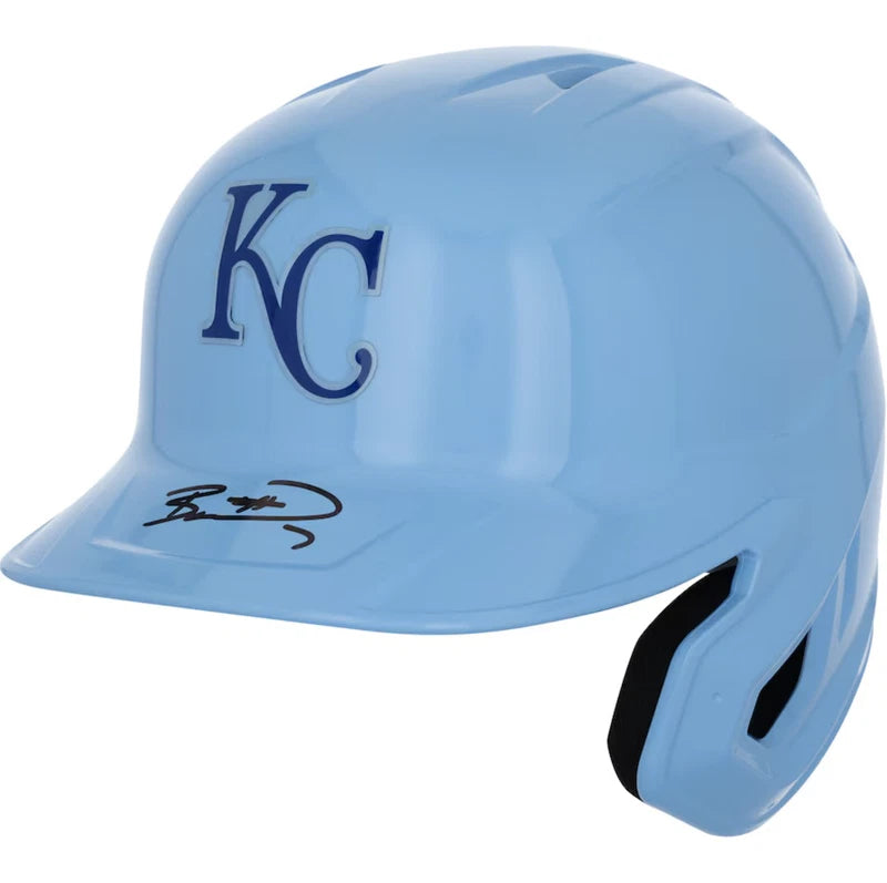 Bobby Witt Jr. Autographed Kansas City Royals Alternate Chrome Replica Batting Helmet Fanatics