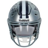 Javonte Williams Autographed Dallas Cowboys Speedflex Midi Helmet Beckett Witnessed