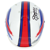 Jim Kelly Autographed Buffalo Bills Speed Mini Helmet Beckett Witnessed