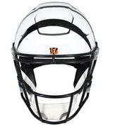 Ja'Marr Chase Autographed/Inscribed "24 Triple Crown" Cincinnati Bengals White 2022 Alternate Speedflex Authentic Helmet Beckett Witnessed