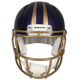 Ed Reed Autographed Baltimore Ravens Purple 2024 Alternate Speed Authentic Helmet Beckett Witnessed