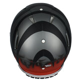 Joe Burrow Autographed Cincinnati Bengals Custom Flash Drip Speed Authentic Helmet w/Silver Visor & 3D Bumpers Fanatics