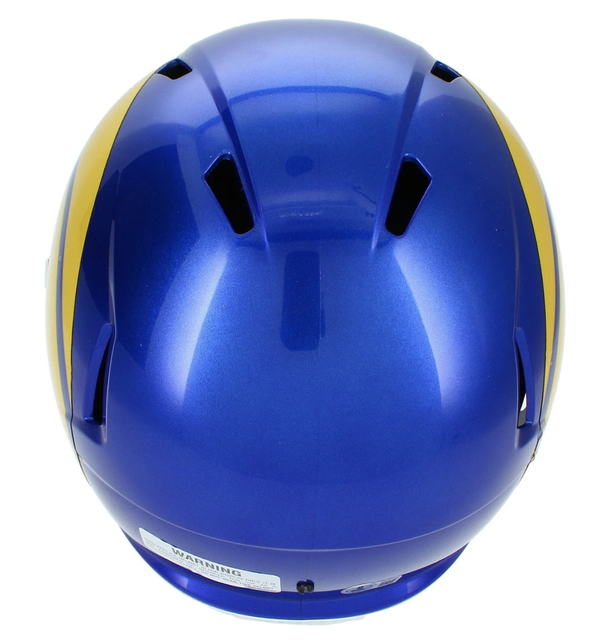 Kyren Williams Autographed (in Yellow) Los Angeles Rams Speed Full Size Helmet Beckett Witnessed