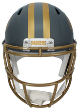 Jordan Love Autographed Green Bay Packers Slate Speed Full Size Helmet Beckett Witnesed