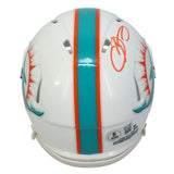 Odell Beckham Jr. Autographed Miami Dolphins Speed Mini Helmet Beckett Witnessed
