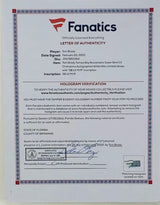 Tom Brady Autographed/Inscribed "SB LV MVP" Tampa Bay Buccaneers Custom Framed Nike White Limited Jersey with Photos Fanatics (V2)