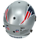 Randy Moss Autographed New England Patriots Speedflex Authentic Helmet Beckett Witnessed
