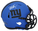 Abdul Carter Autographed New York Giants RAVE Speed Mini Helmet Fanatics