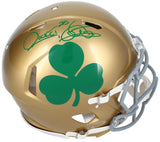 Raghib "Rocket" Ismail Autographed Notre Dame Fighting Irish 2022 Alternate Shamrock Speed Authentic Helmet Beckett Witnessed