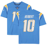 Justin Herbert Autographed/Inscribed "2020 OROY" Los Angeles Chargers Powder Blue Nike Limited Jersey Fanatics