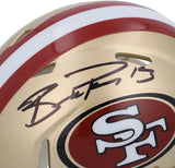 Brock Purdy Autographed San Francisco 49ers Speed Mini Helmet Fanatics
