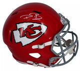 Dwayne Bowe Autographed Kansas City Chiefs 1963-76 Throwback Speed Full Size Helmet Beckett Witnessed