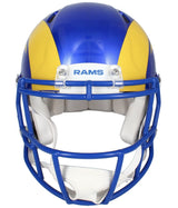 Kyren Williams Autographed (In Yellow) Los Angeles Rams Speed Authentic Helmet Beckett Witnessed