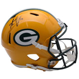 Aaron Jones Autographed Green Bay Packers Speed Full Size Helmet Fanatics